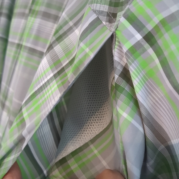 NWOT Columbia Shirt Mens 2XL Insect Blocker Technology Plaid Gorpcore Outdoor - Picture 6 of 12